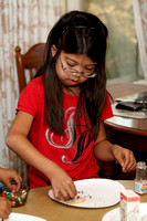 Julian And Kolbie Decorating Cookies