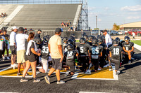 Huddle Before The Scrimmage