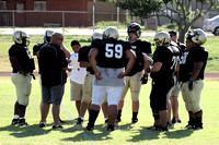 Group Talking During Practice