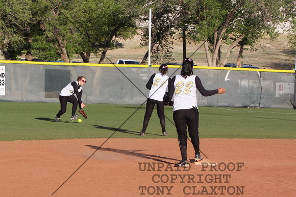 Macy Running Up On A Ball In Right Field