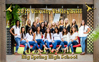 BSHS Volleyball Team and Individual Pictures, 8/19/2016
