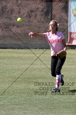 Linzee Yarbar Throwing To The Infield