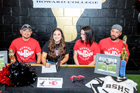 Gracie Rodriguez Posing With Family After Signing