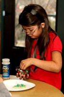 Kolbie Decorating Cookies