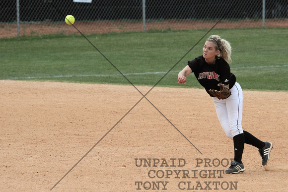 Kati Smith Throwing To First