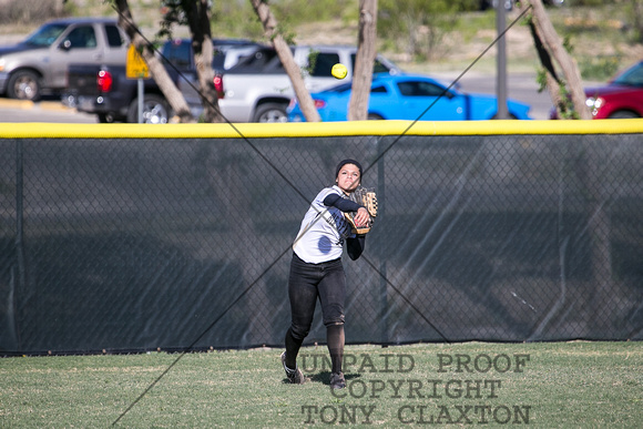 Adrianna Rodriguez Throwing From Right