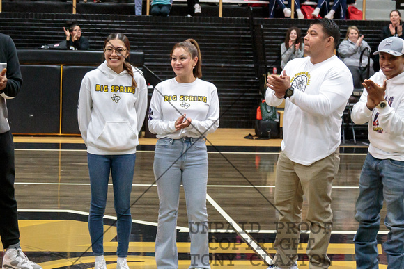 Emily Carreon Recognized For 1000th Point