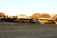 Busses At The Practice Field