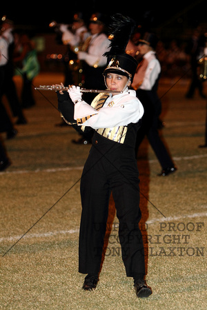 Flute Performing During Halftime