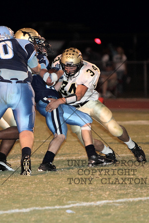 Justin Tackling The Ball Carrier