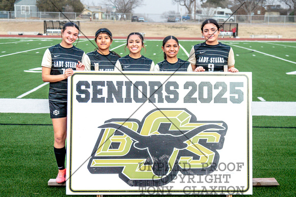 BSHS 2025 Womens Soccer Seniors