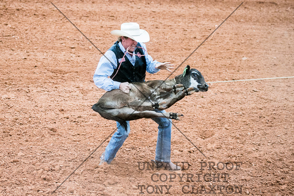 Chance Taylor Competing In Calf Roping