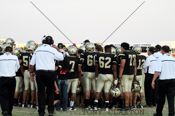 Steer Huddle During A Time Out