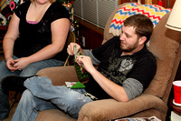 Chris Opening Presents