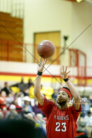 Eric Weary Jr. Shooting A Free Throw