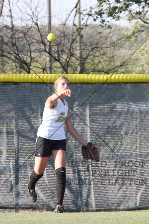 Cerbi Throwing The Ball In From Deep Left Field