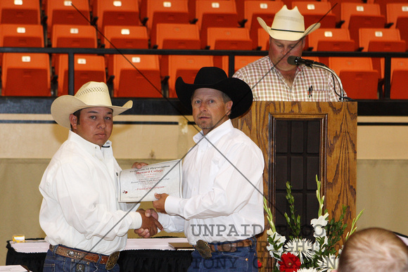 Unknown Receiving A Friend Of The Program Certificate From Rodeo