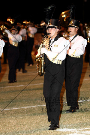 Saxophone Performing During Halftime