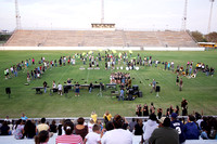 Band On Field For Community Pep Rally