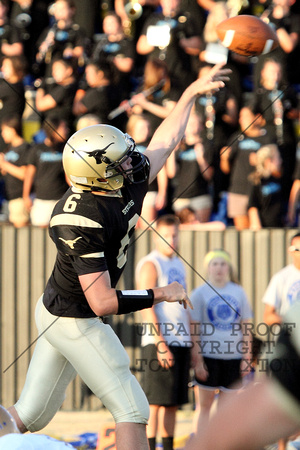 Garrett Throwing A Pass