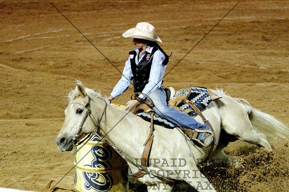 Katey Anthony Competing In Barrel Racing
