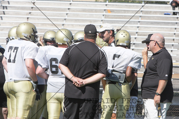 Coach Ritchey Talking To The Team