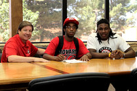 Lamont Austin Signing Letter of Intent with Moorehead State University, 5/5/2010