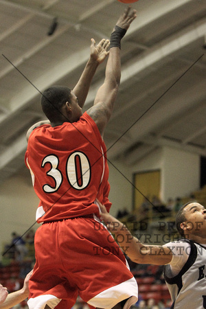 Damion McGee Shooting Over The Defender