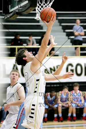 Tyler Wigington Shooting A Reverse Layup