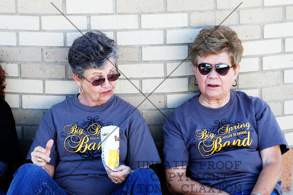 Bus Drivers Eating And Relaxing