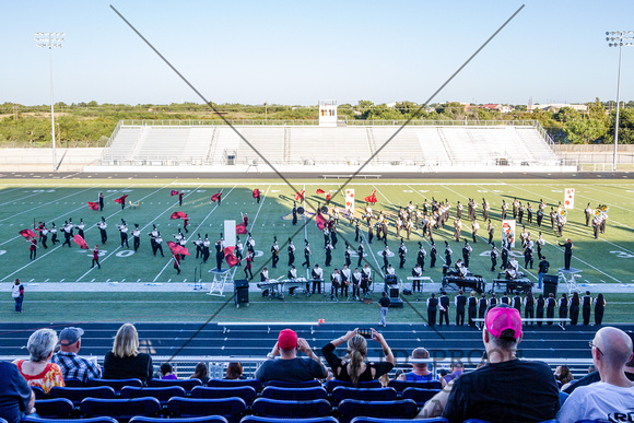 Band Performing At The Big Country Marching Festival