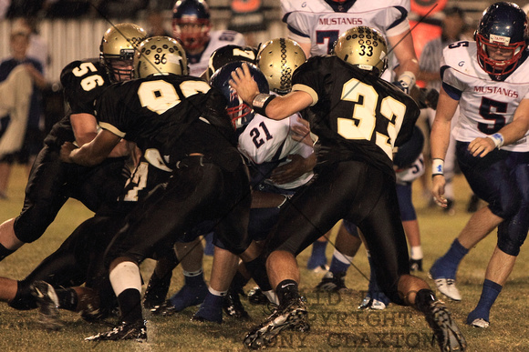 Tyler, Devante And Max Tackling The Ball Carrier