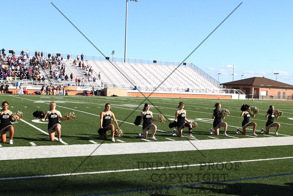 Cheerleaders Performing