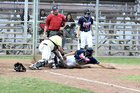 Jacob Tagging Out A Base Runner At Home