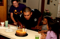 Nick Blowing Out The Candles