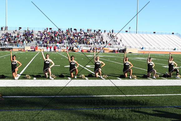 Cheerleaders Performing