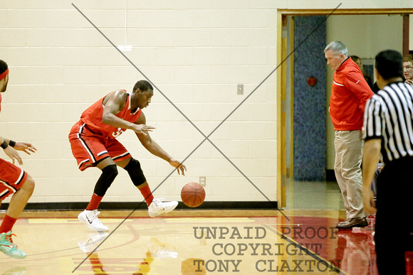 Travis Charles Grabbing A Loose Ball