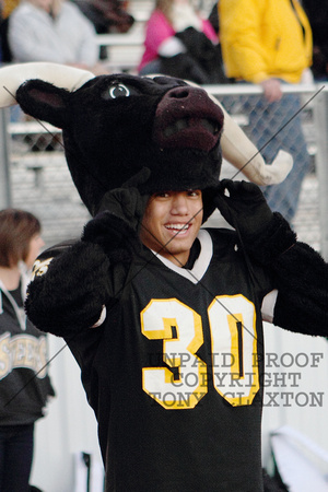 Daniel In His Steer Mascot Uniform