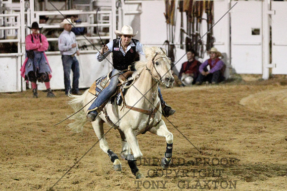 Katey Anthony Competing In Barrel Racing