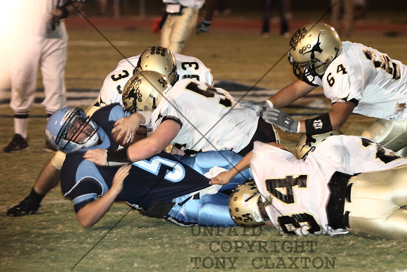 Max, No58, Justin And Anthony Tackling The Ball Carrier