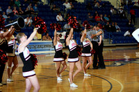 Cheerleaders During A Time Out