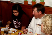 Andrea Claxton And Ty Zant At The Table