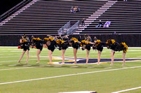 BSHS Cheer and Dance at the Pecos football game, 11/8/2024