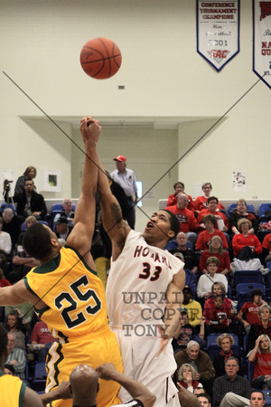 Carlos Emory Jumping For The Tip Off