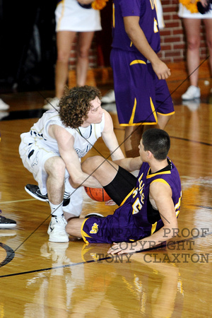 Tyler Fighting For A Loose Ball